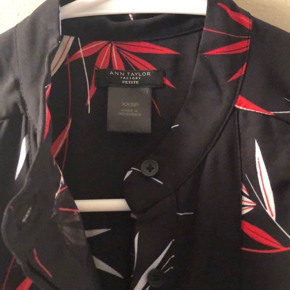 Ruffled Front Blouse - Picture 2 of 3